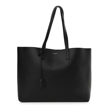 Saint Laurent Calfskin Large Shopping Tote Black 3 of 11