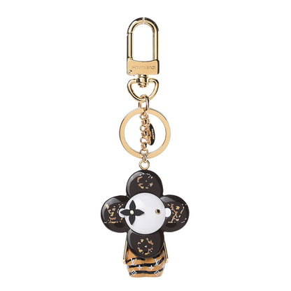 Louis Vuitton Resin Wood Vivienne Jungle Bag Charm Key Holder 1 of 3