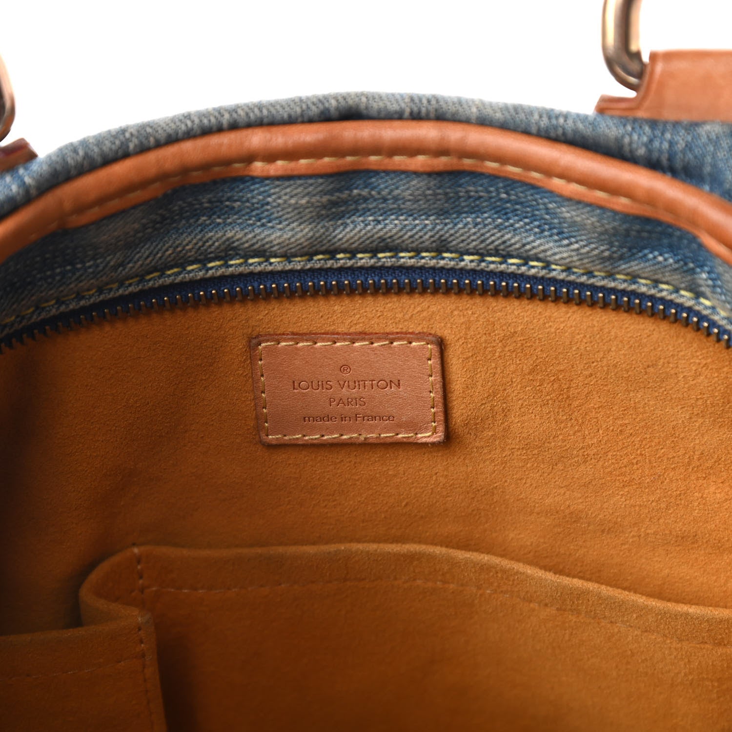 Louis Vuitton Denim Neo Cabby GM Blue 8 of 12
