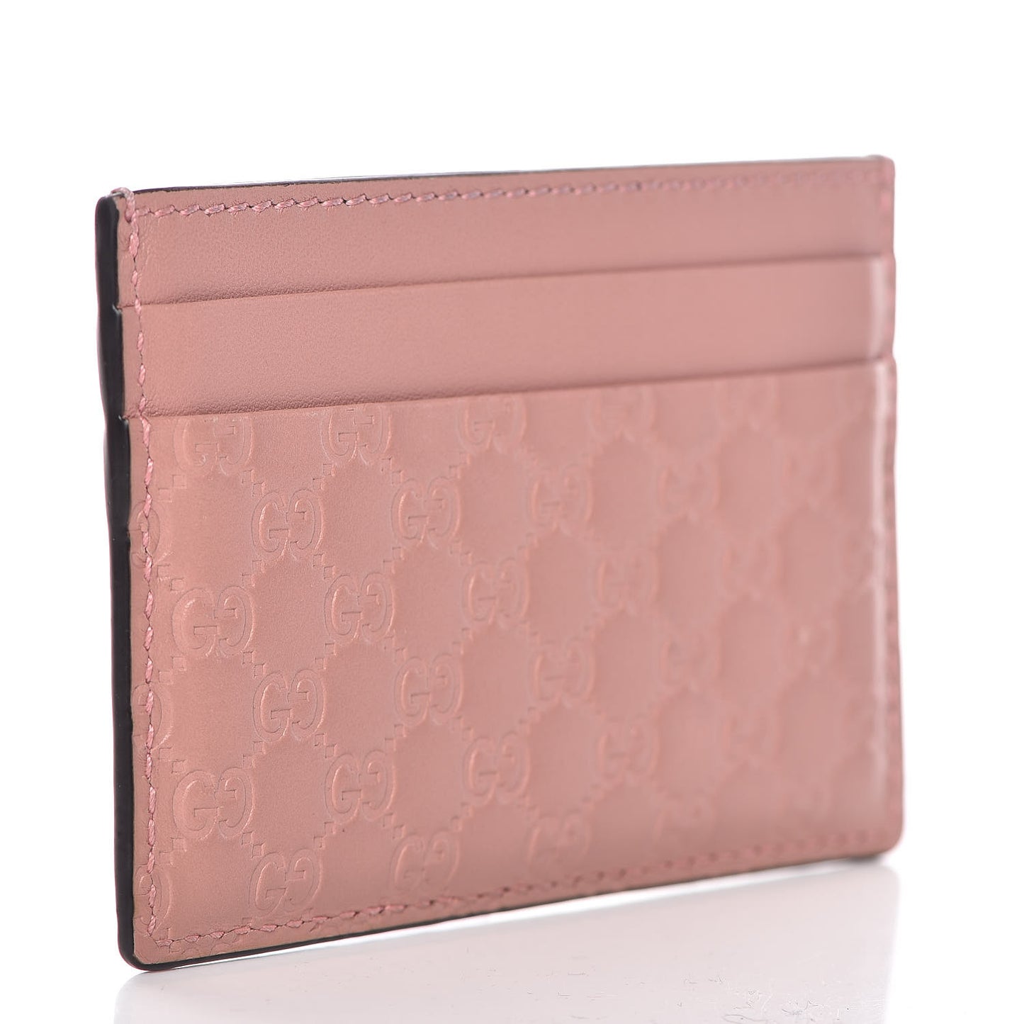 Microguccissima Card Holder Soft Pink