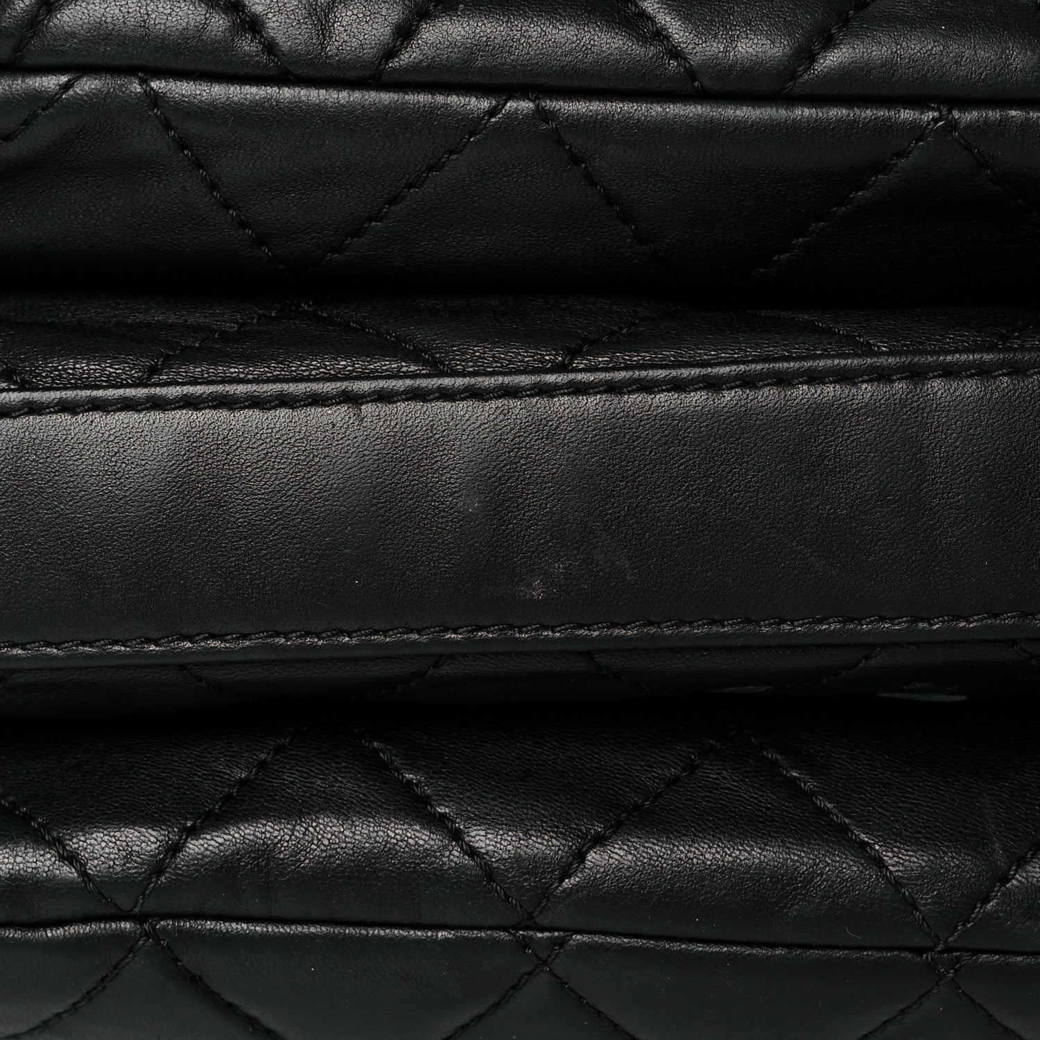 Chanel Lambskin Quilted Chanel 3 Maxi Flap Bag Black 11 of 14