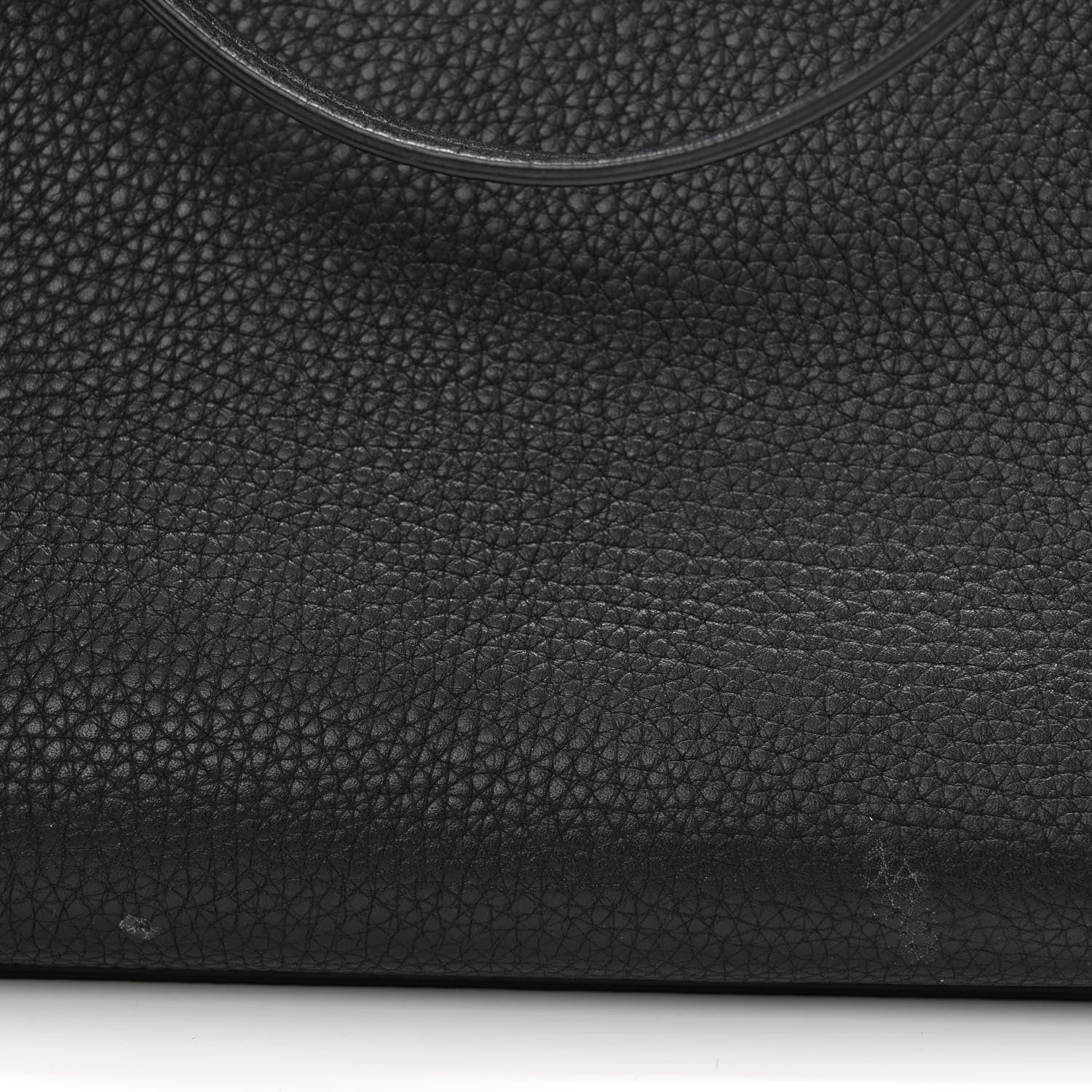 Valentino Garavani Grained Calfskin Rockstud Shoulder Tote Black 10 of 13