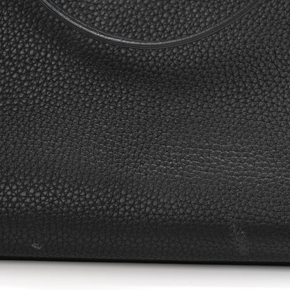 Valentino Garavani Grained Calfskin Rockstud Shoulder Tote Black 10 of 13