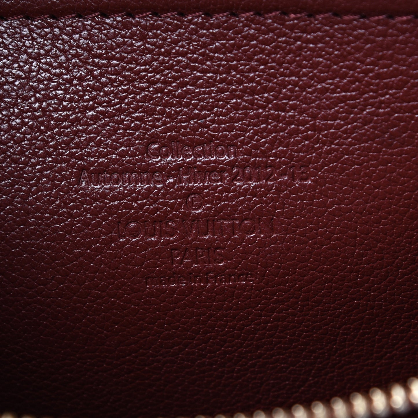 Monogram Golden Arrow Speedy Burgundy