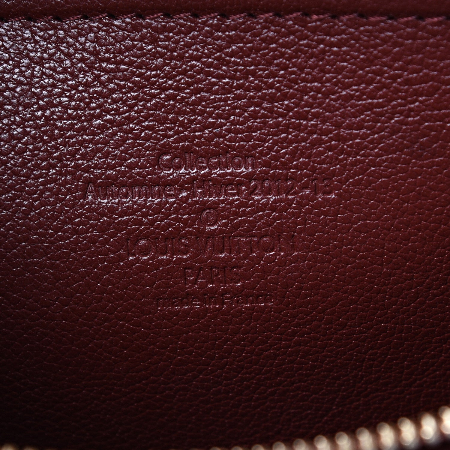 Louis Vuitton Monogram Golden Arrow Speedy Burgundy 5 of 17