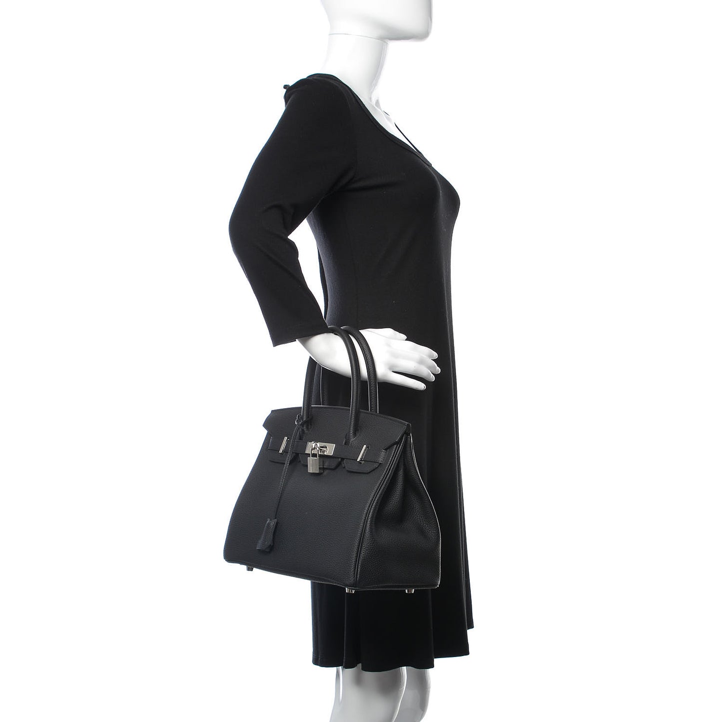 Togo Birkin 30 Black