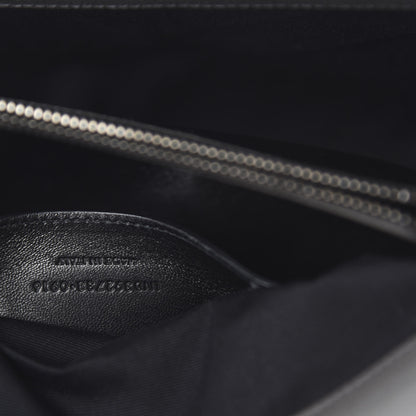 Saint Laurent Sheepskin Matelasse Chevron Monogram Large College Satchel Dark Anthracite 13 of 14