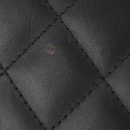 Chanel Calfskin Quilted Cambon Gusset Flap Wallet Black 16 of 18