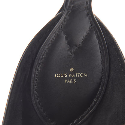Louis Vuitton Monogram Flower Hobo Black 6 of 10