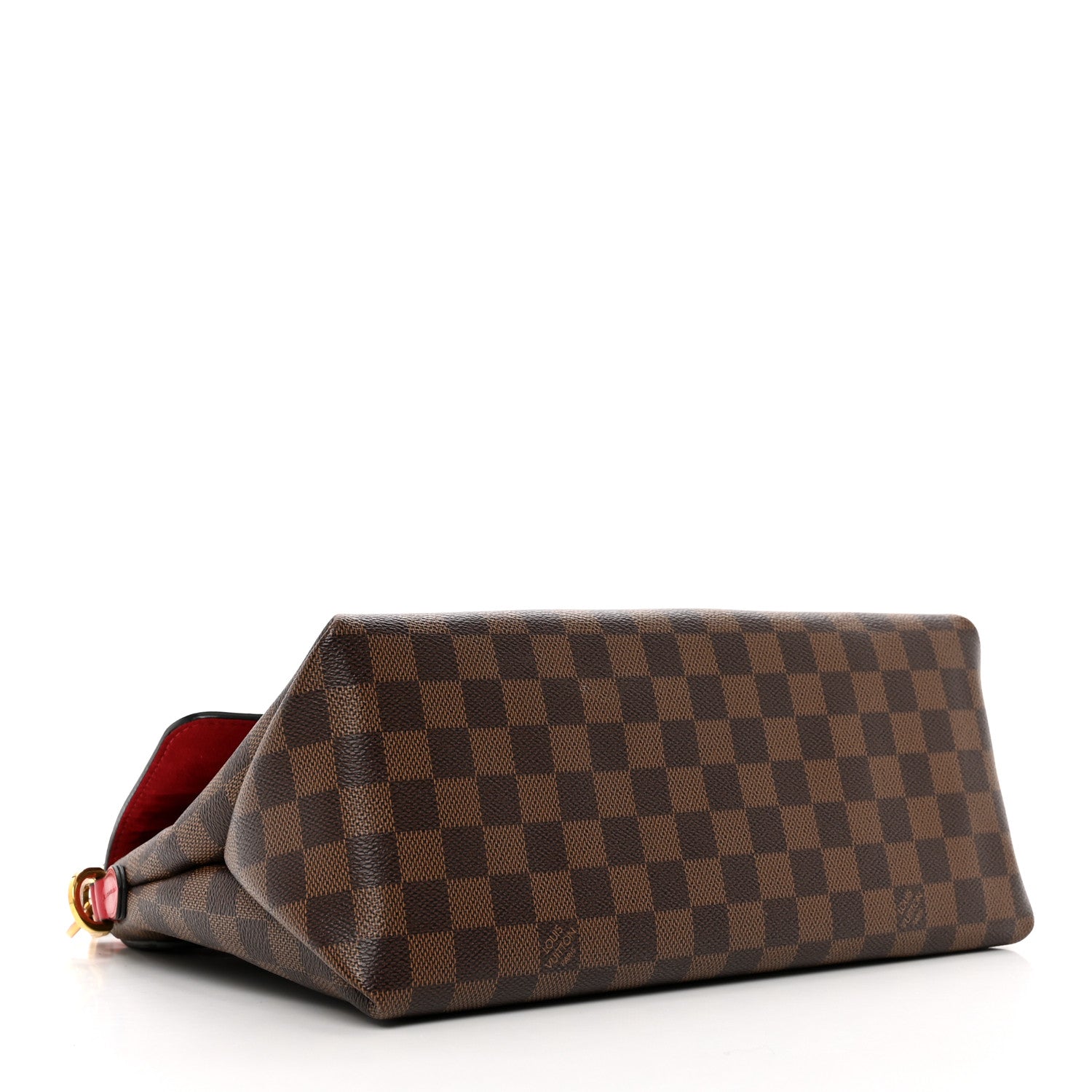 Louis Vuitton Damier Ebene Beaubourg MM Scarlet 4 of 10