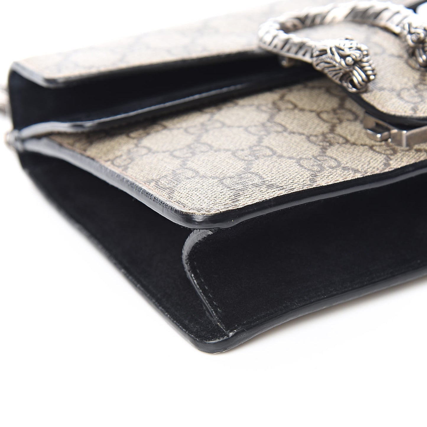 GG Supreme Monogram Mini Dionysus Shoulder Bag Black
