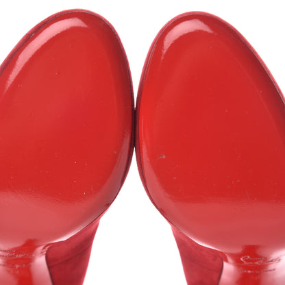 Christian Louboutin Suede Fifi 80 Pumps 38 Red 8 of 8