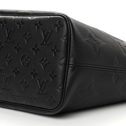 Louis Vuitton Empreinte Monogram Giant Neverfull MM Black 9 of 11