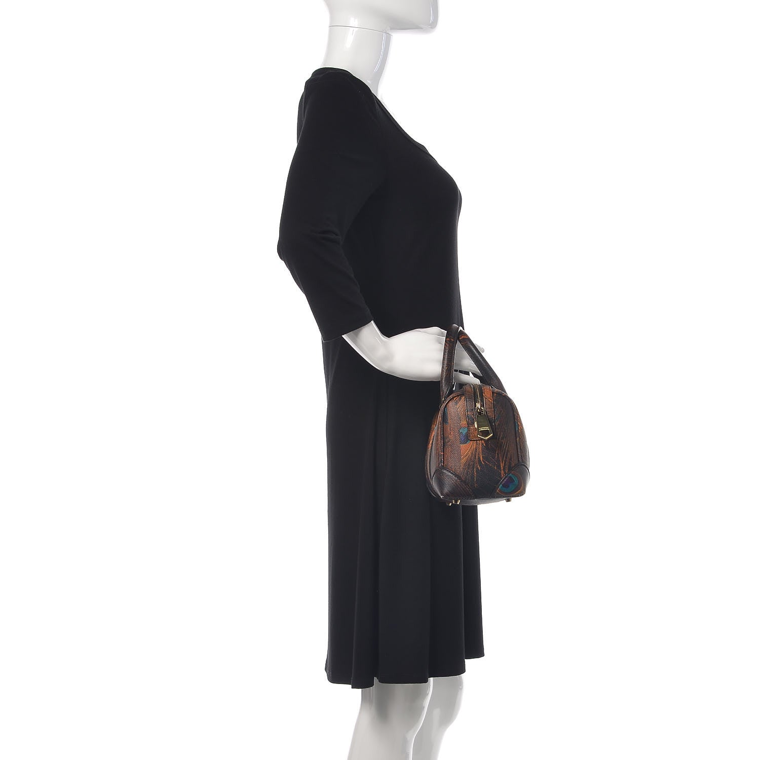 Givenchy Calfskin Peacock Print Micro Lucrezia 2 of 18