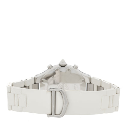 Cartier Stainless Steel Rubber 38mm Must 21 Chronoscaph Quartz Watch 3 of 4