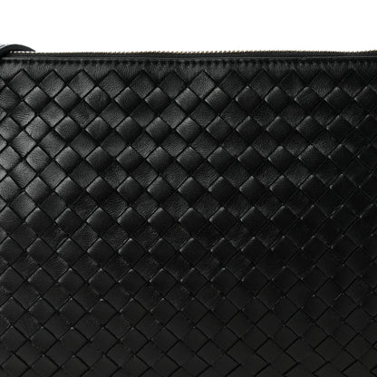 Bottega Veneta Nappa Intrecciato Medium Piccolo Pouch  Black 6 of 8