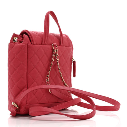 Chanel Caviar Quilted Small Filigree Backpack Pink 3 of 10