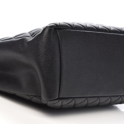 Chanel Caviar Quilted Grand Shopping Tote GST Black 9 of 11