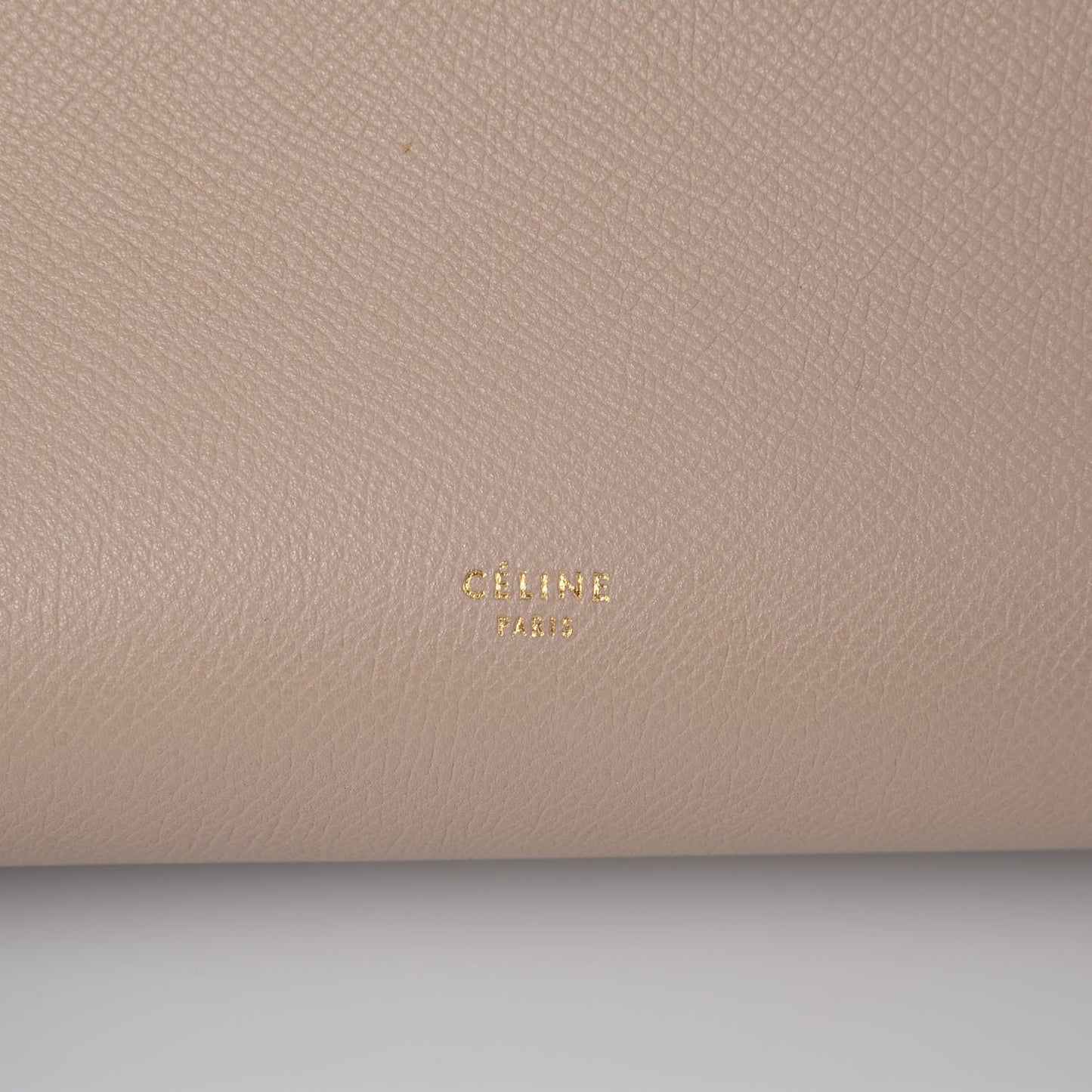 Grained Calfskin Mini Belt Bag Light Taupe