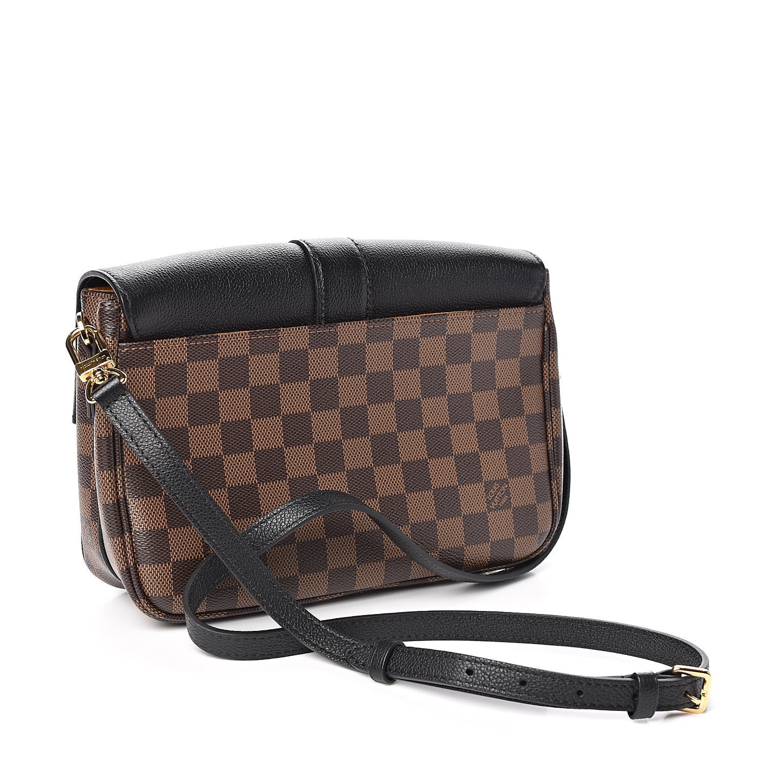 Louis Vuitton Damier Ebene Clapton Black 3 of 9