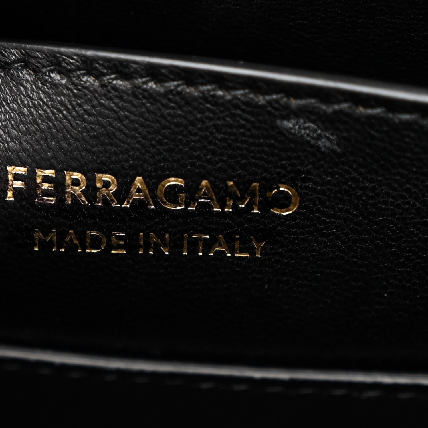 Salvatore Ferragamo Brushed Off Calfskin Medium Wanda Top Handle Bag Black 6 of 10