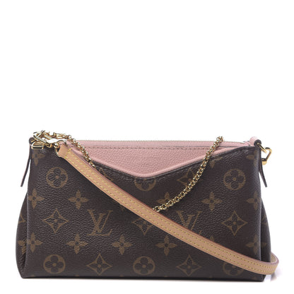 Louis Vuitton Monogram Pallas Clutch Rose Poudre 1 of 10