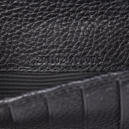 Gucci Calfskin Soho Zip Around Wallet Black 7 of 7