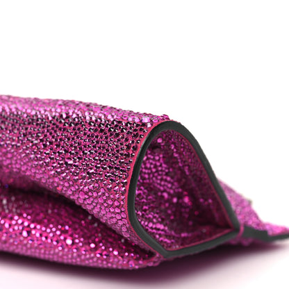 Christian Louboutin Crystal Small Loubitwist Clutch Fuchsia 9 of 9