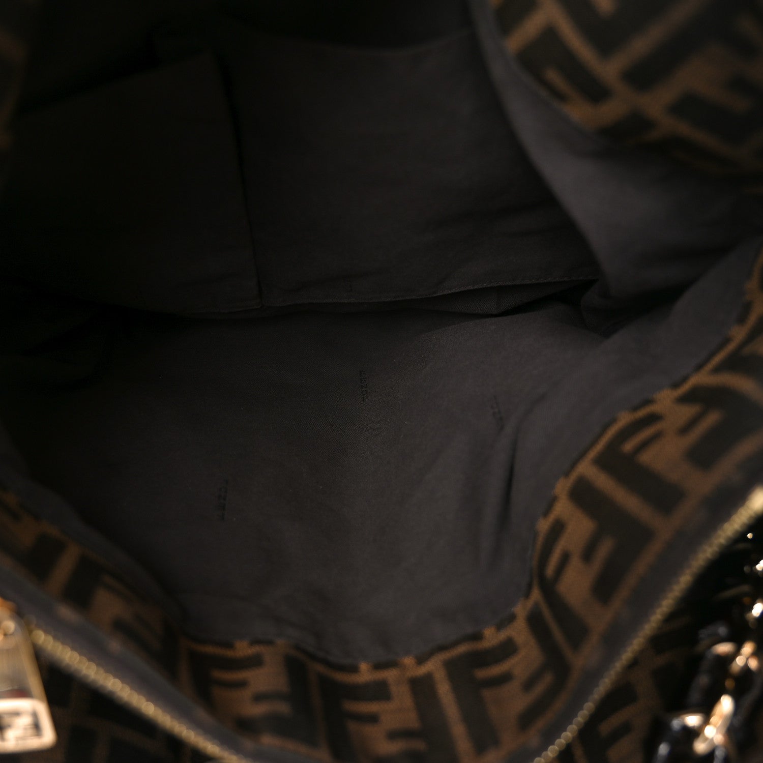 Fendi Zucca Mia Tote Tobacco 5 of 10