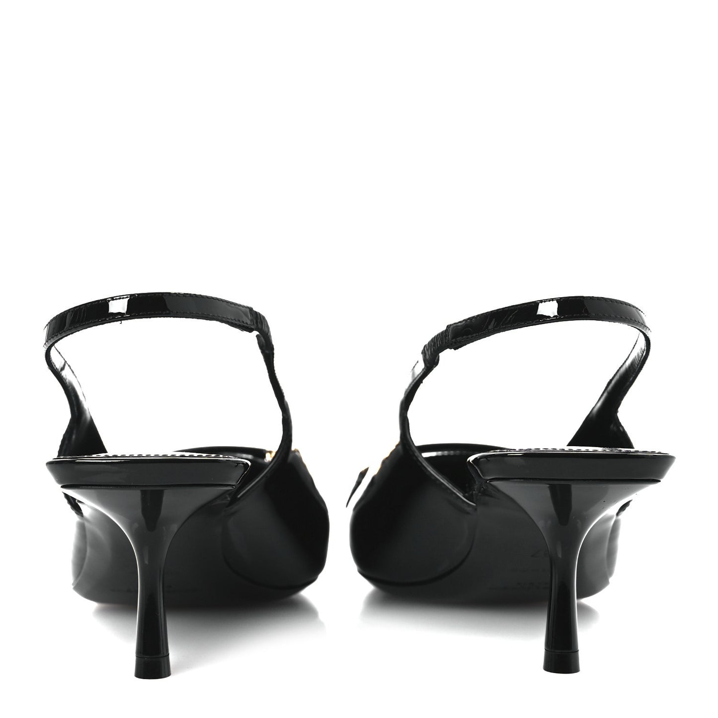 Patent Carine 55 Slingback Pumps 37 Black