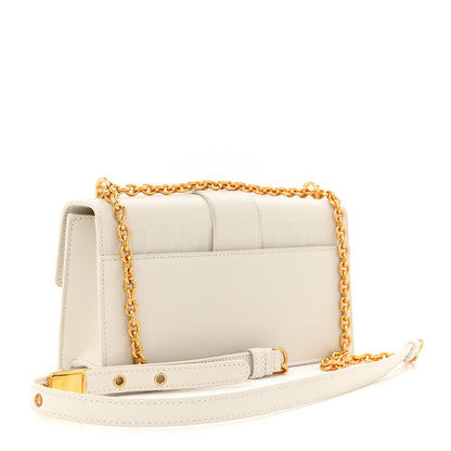Christian Dior Grained Calfskin 30 Montaigne East West Chain Flap Bag Off White 3 of 13
