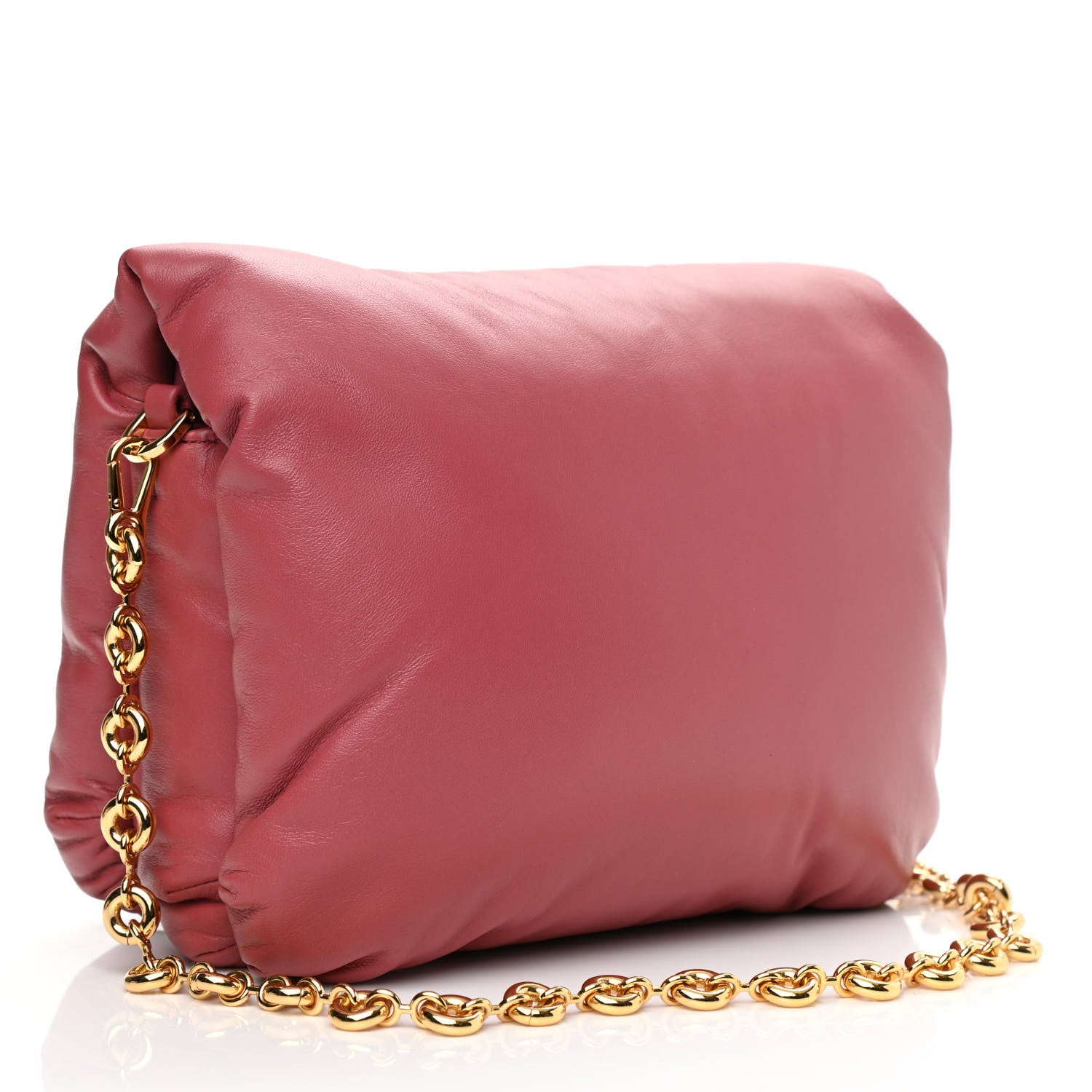 Loewe Lambskin Goya Puffer Bag Plumrose 3 of 8