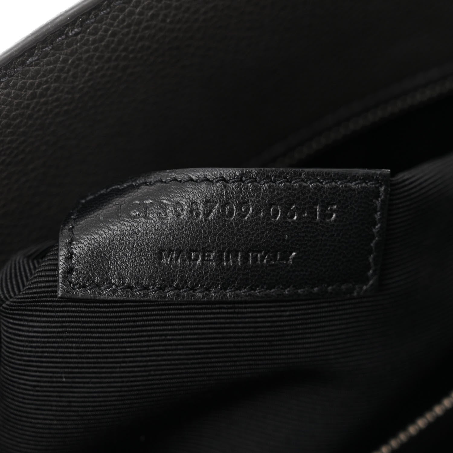 Saint Laurent Grained Calfskin Small Sac De Jour Fog 7 of 11