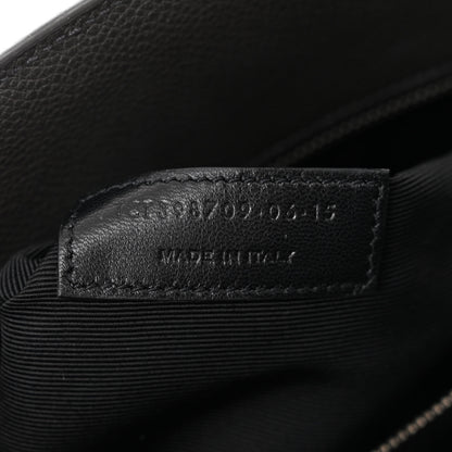 Saint Laurent Grained Calfskin Small Sac De Jour Fog 7 of 11