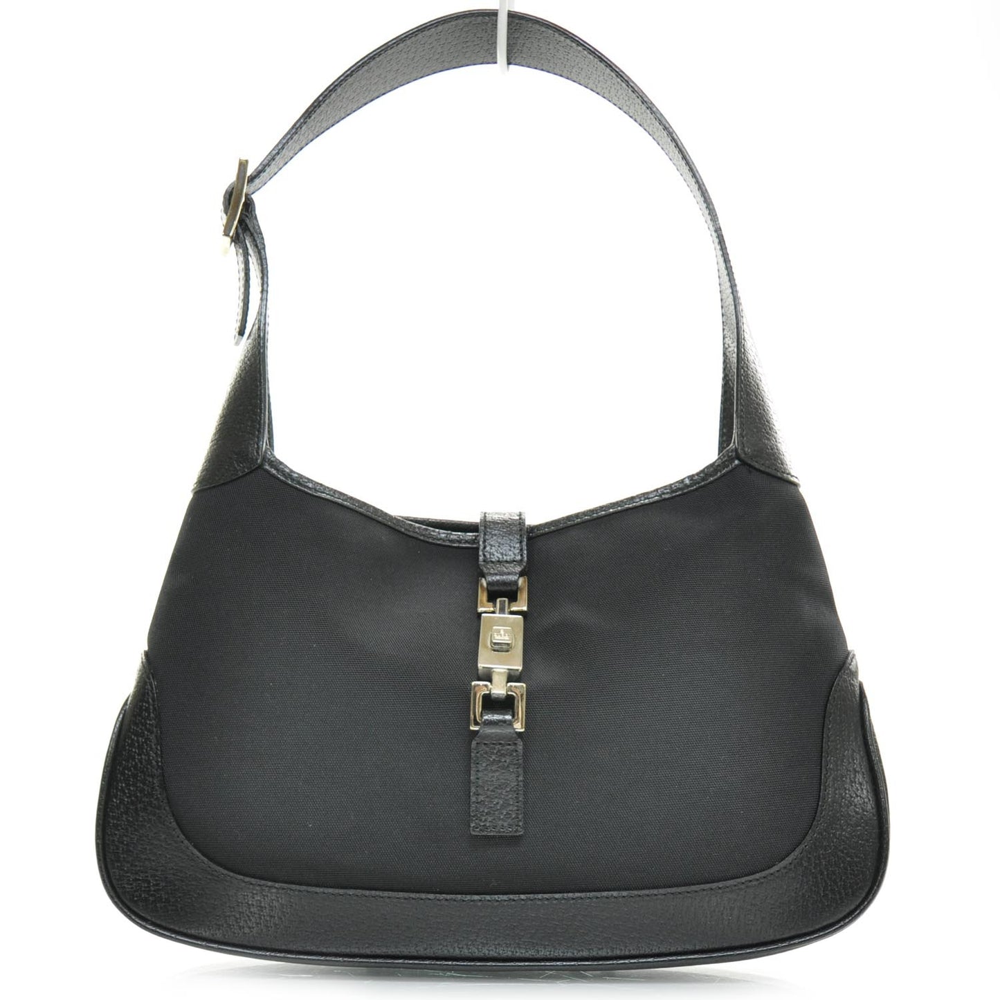 Nylon Small Jackie O Hobo Black