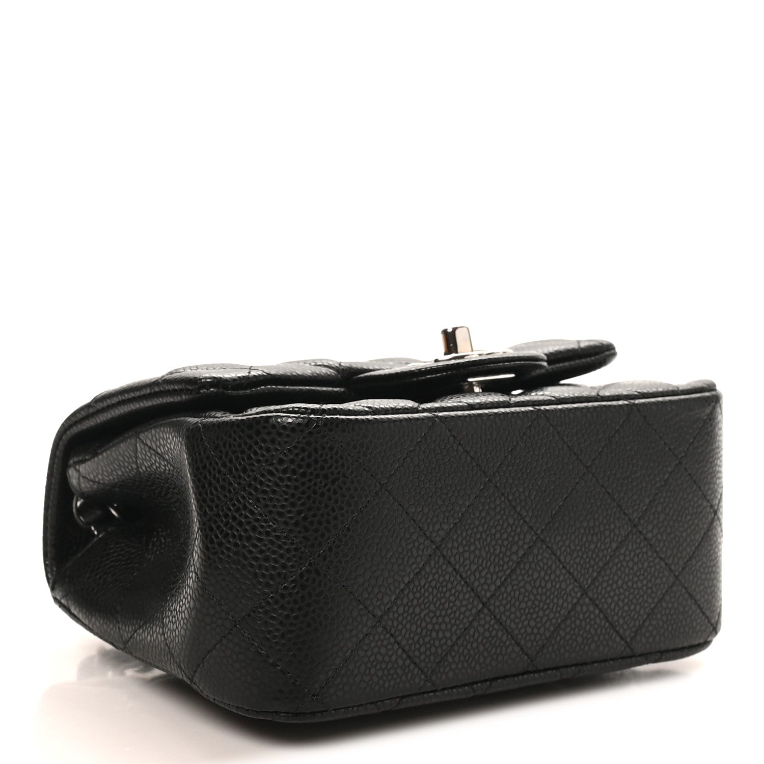 Chanel Caviar Quilted Mini Square Flap Black 3 of 10