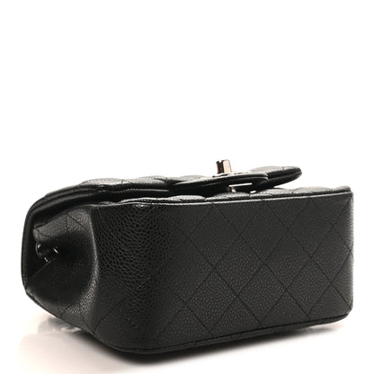 Chanel Caviar Quilted Mini Square Flap Black 3 of 10