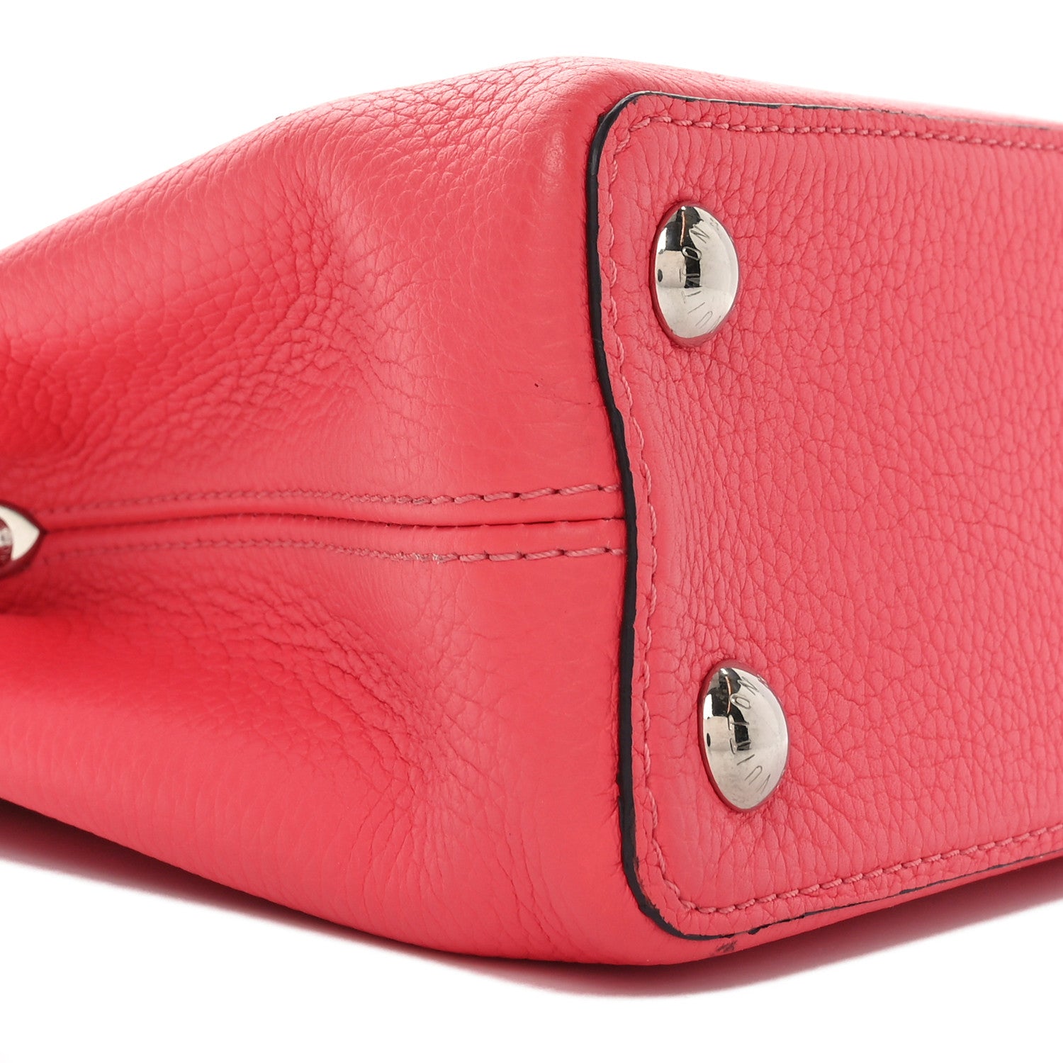 Louis Vuitton Taurillon Capucines BB Rose Litchi 8 of 11
