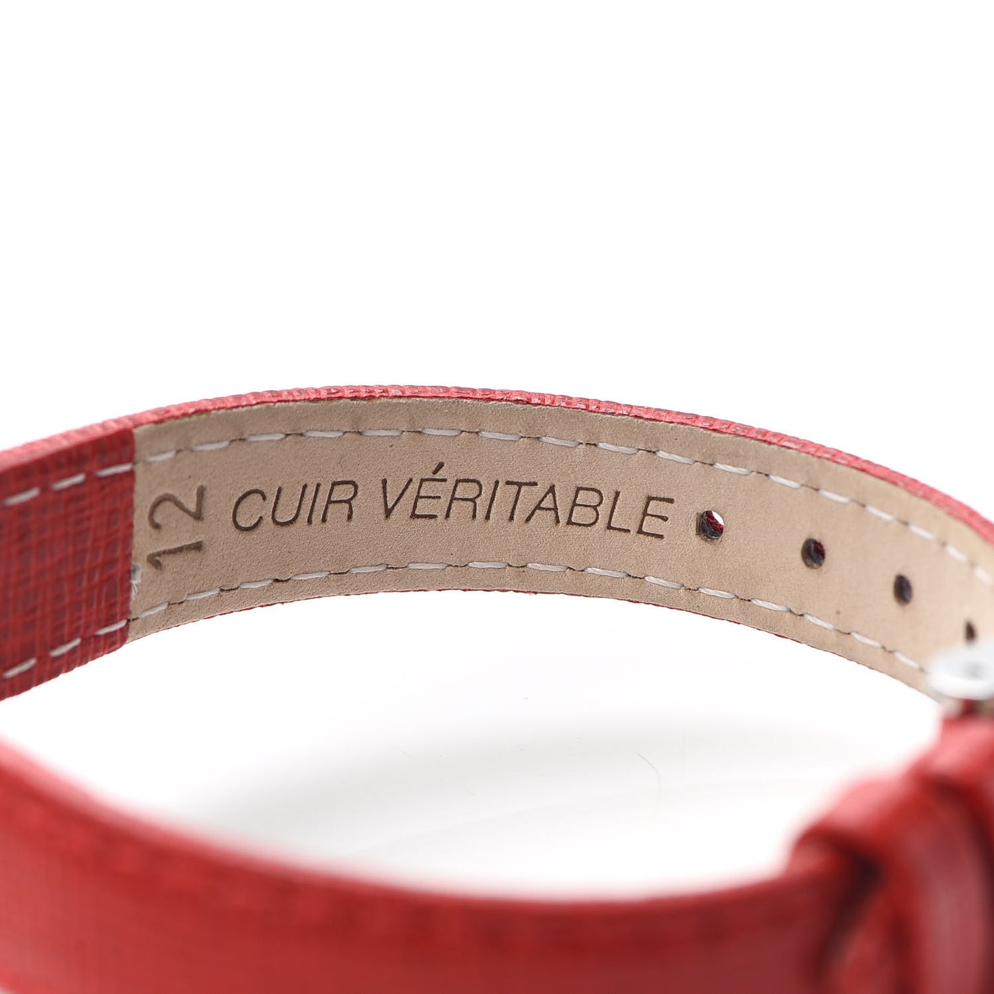Stainless Steel Calfskin 28mm My Way Quartz Watch Red