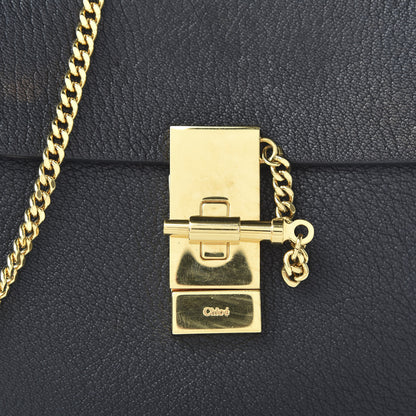 Chloe Grained Lambskin Mini Drew Shoulder Bag Black 9 of 9