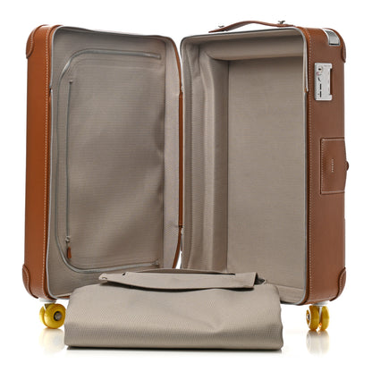 Hermes Canvas Taurillon Regate RMS Rolling Trolley Luggage Multicolor 5 of 10