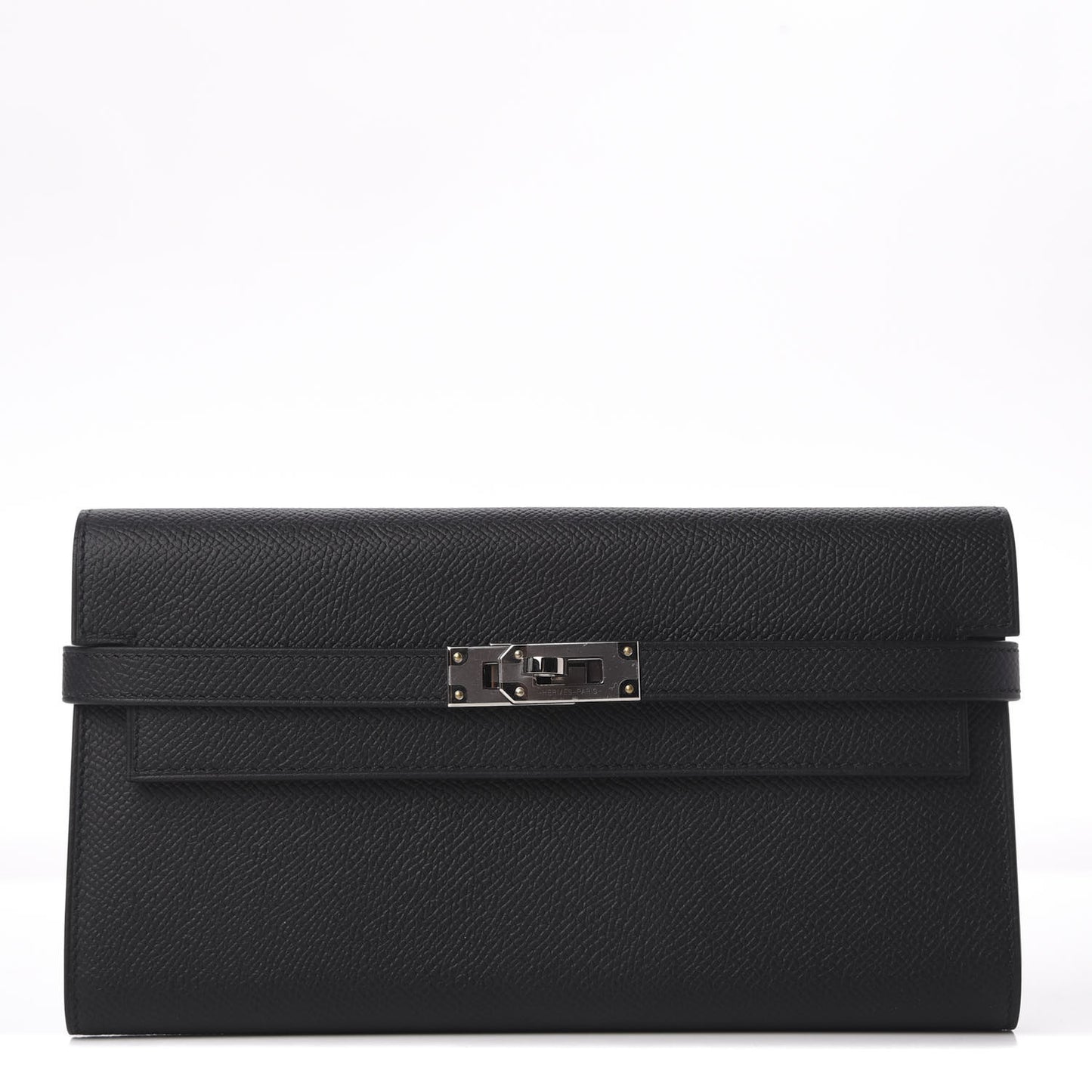 Epsom Kelly Longue Wallet Black