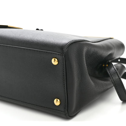 Fendi Vitello Elite Petite 2Jours Tote Black 10 of 10