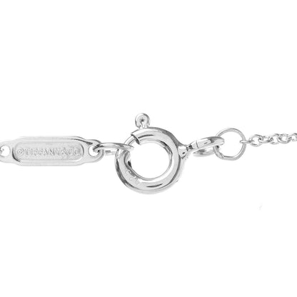 Tiffany Sterling Silver Heart Key Pendant Necklace 5 of 7