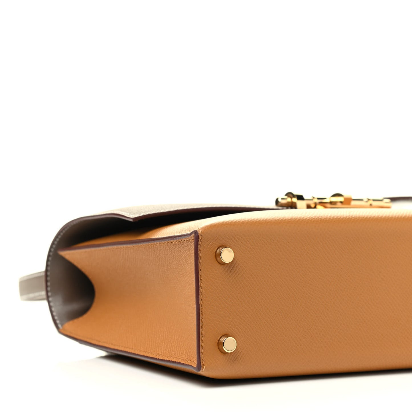 Epsom Bi-Color Verrou 21 Sesame Etoupe