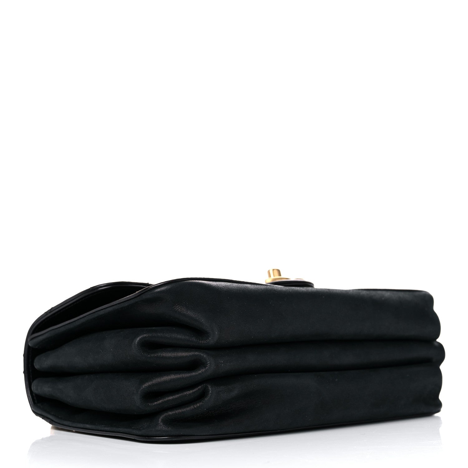 Chanel Iridescent Calfskin Quilted Small Straight Lined Flap Black 3 of 17