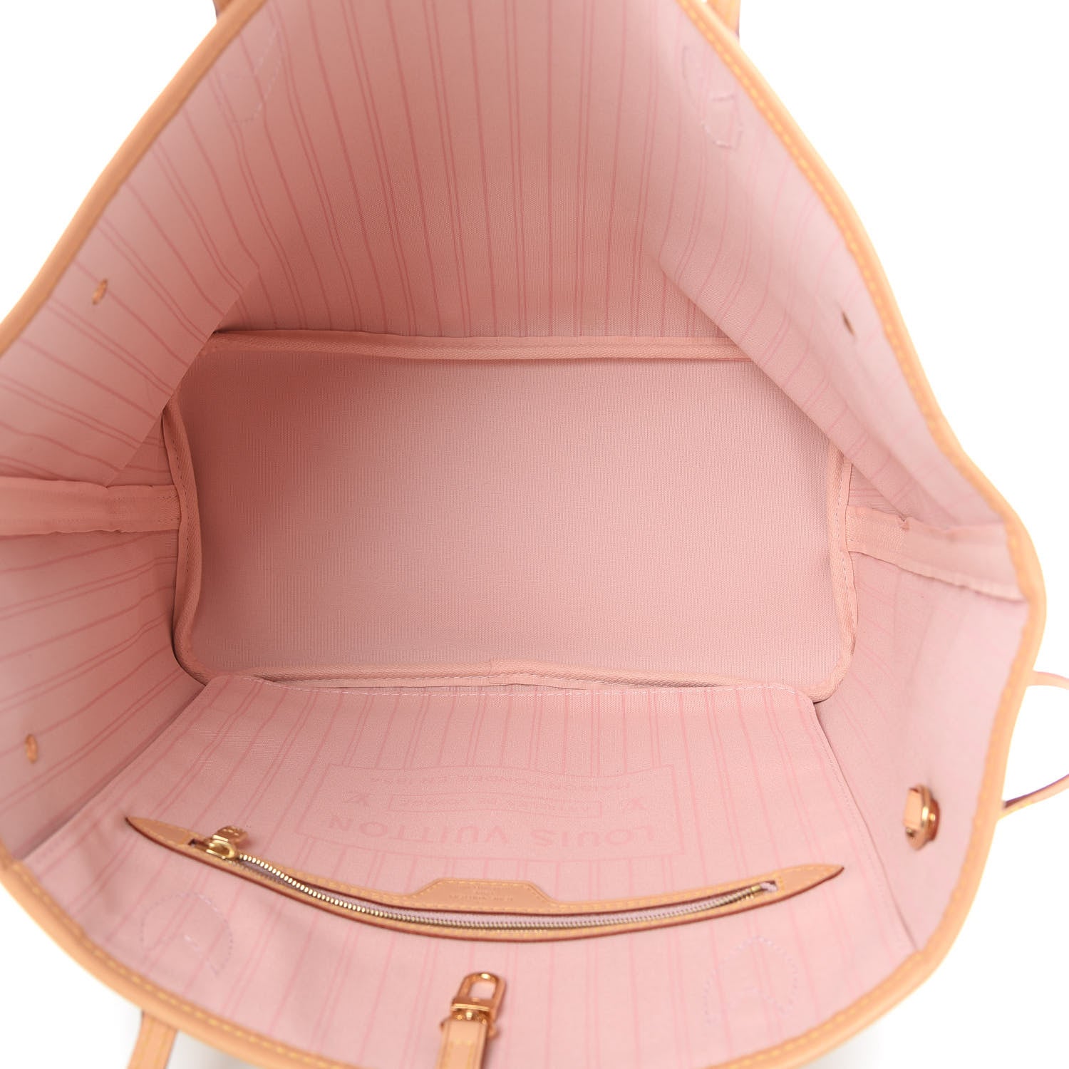 Louis Vuitton Damier Azur Neo Neverfull MM Rose Ballerine 5 of 11