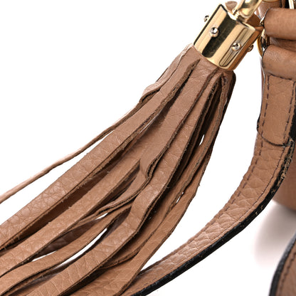 Gucci Pebbled Calfskin Small Soho Disco Bag Camelia 19 of 21