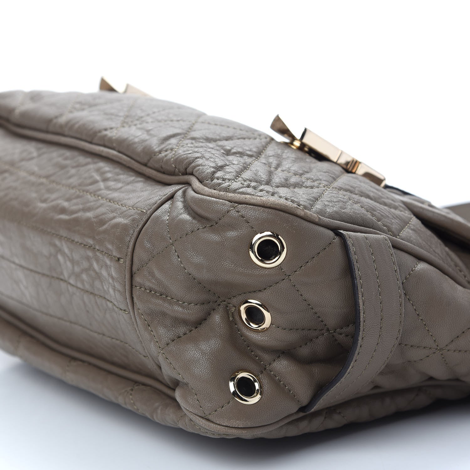 Mulberry Nappa Quilted Tillie Satchel Clay 8 of 10