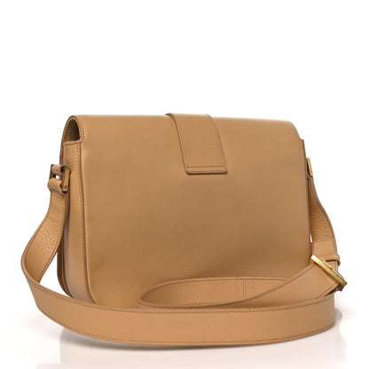 Saint Laurent Calfskin Classic Y Satchel Beige 3 of 11